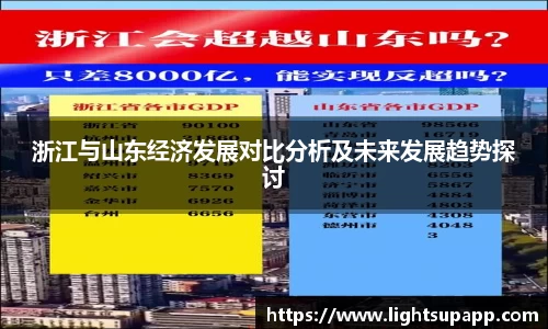 浙江与山东经济发展对比分析及未来发展趋势探讨